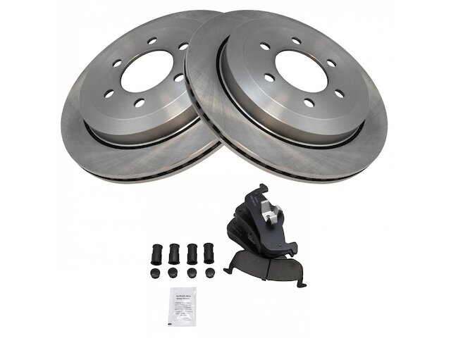 Rear Brake Pad and Rotor Kit - 2007-2017 Lincoln Navigator - TRQ 19031-07864013