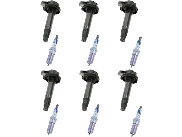 Ignition Coil and Spark Plug Kit 12 Piece - 2011-2016 Ford F150 - DIY Solutions 96880-07866590