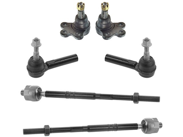 Front Ball Joint and Tie Rod End Kit 6 Piece - 2010-2017 GMC Terrain 2.4L 4-Cylinder - TRQ 30484-07867966