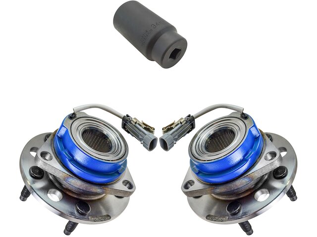Front Wheel Hub Assembly and Socket Kit - 1994-1996 Buick Century - TRQ 2567-07870460