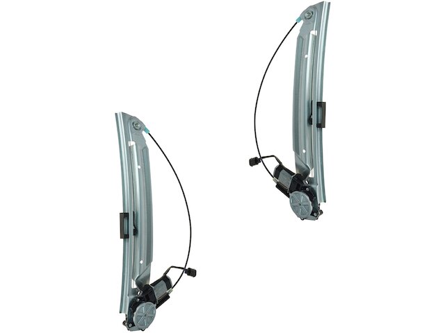 Rear Window Regulator and Motor Kit 2 Piece - 2001-2003 BMW 525i - TRQ 1031-07871522
