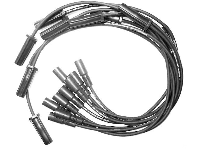 Spark Plug Wire Set - 1996-2000 Chevrolet C3500 7.4L V8 VIN J - United Automotive 3082-07876691