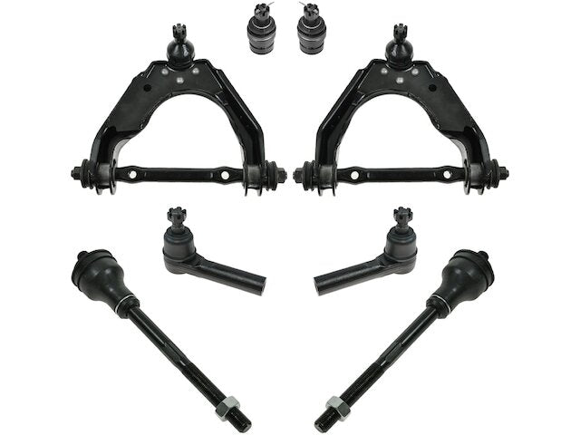 Front Control Arm Ball Joint Tie Rod End Kit - 8 Piece - 1998-1999 Dodge Durango 4WD - TRQ 1872-07888653