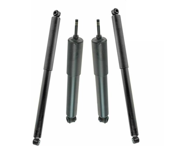 Front and Rear Shock Absorber Kit - 2005-2007 Ford F350 Super Duty 4WD Cab & Chassis - Unity 18248-07888926