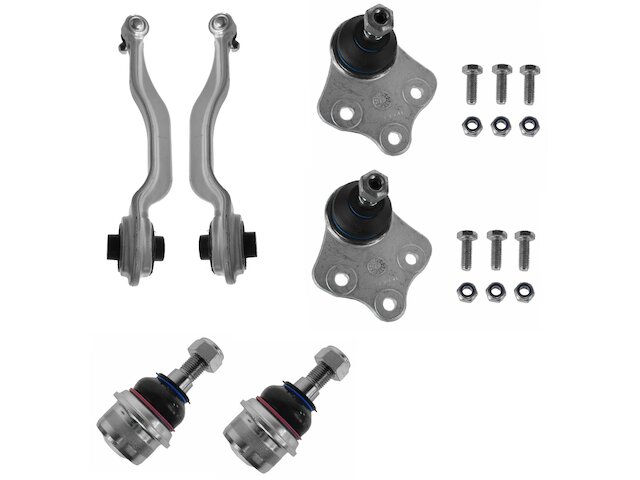 Front Control Arm and Ball Joint Kit 6 Piece - 2007-2011 Mercedes CLS550 - TRQ 19120-07893641