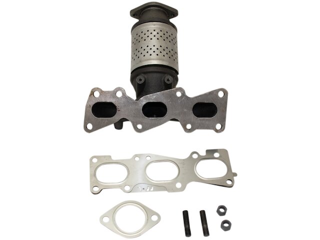 Front Exhaust Manifold with Integrated Catalytic Converter - 2006-2007 Hyundai Sonata 3.3L V6 - DIY Solutions 18621-07895785