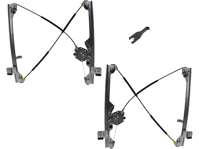 Front Window Regulator Kit 2 Piece - 2007 Chevrolet Silverado 1500 Classic - DIY Solutions 137387-07897486