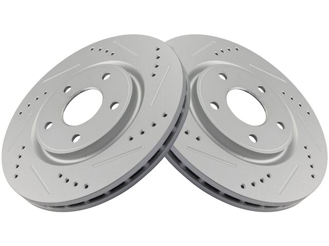 Front Brake Rotor Set 2 Piece - 2011-2020 Dodge Grand Caravan - TRQ 96949-07903551