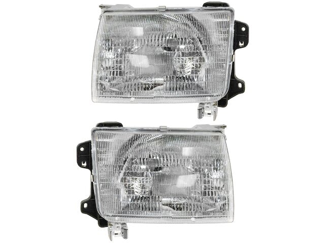 Headlight Assembly Set of 2 - 2000-2001 Nissan Xterra - DIY Solutions 6835-07906545
