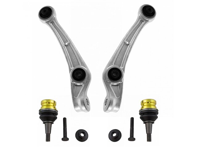 Front Lower Control Arm and Ball Joint Kit 4 Piece - 2009-2012 Audi A4 Quattro - TRQ 30063-07906996
