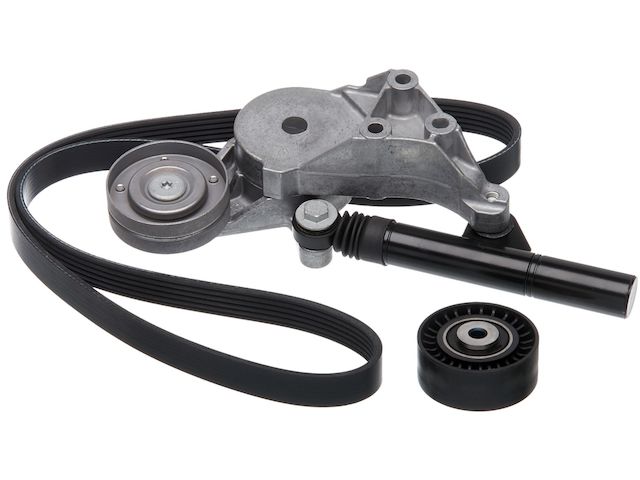 Serpentine Belt Drive Component Kit - 1999-2004 Volkswagen Jetta 1.9L 4-Cylinder Diesel - Gates 7447-07915893