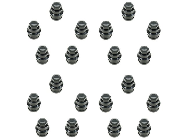 Wheel Lug Nut Cap Set 20 Piece Set - 1999-2008 Chevrolet Silverado 1500 - DIY Solutions 3691-07915980