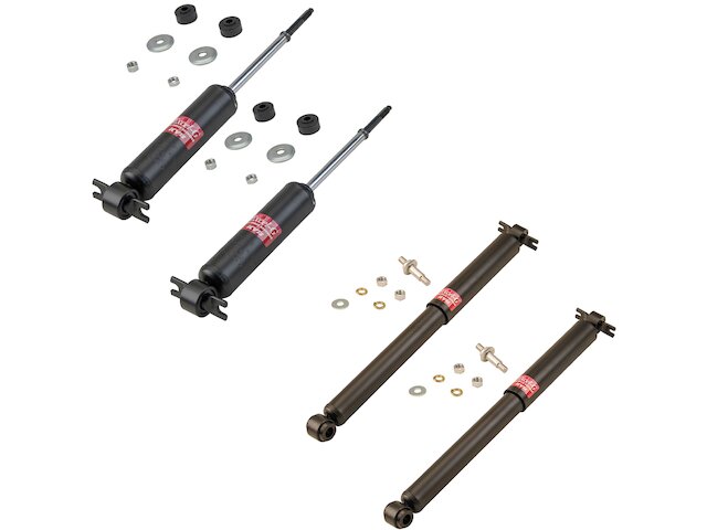 Front and Rear Shock Absorber Set 4 Piece - 1971-1996 Chevrolet Caprice Wagon - DIY Solutions 14033-07920590