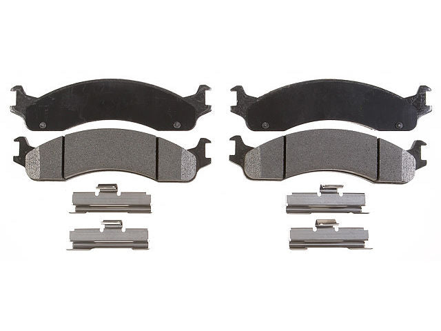 Front Brake Pad Set - 1995-2002 Ford E350 Econoline Club Wagon - Raybestos 5198-07921691