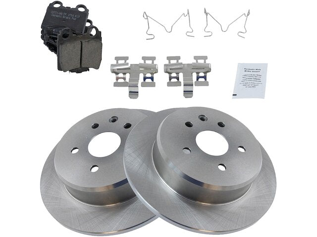 Rear Brake Pad and Rotor Kit - 1998-2005 Lexus GS300 - TRQ 7533-07923542