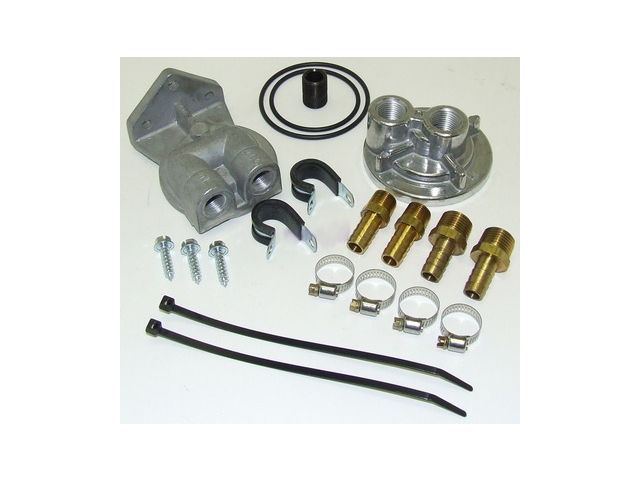 Oil Filter Remote Mounting Kit - 1991-2000 Chevrolet K2500 7.4L V8 - Hayden 3434-07934200