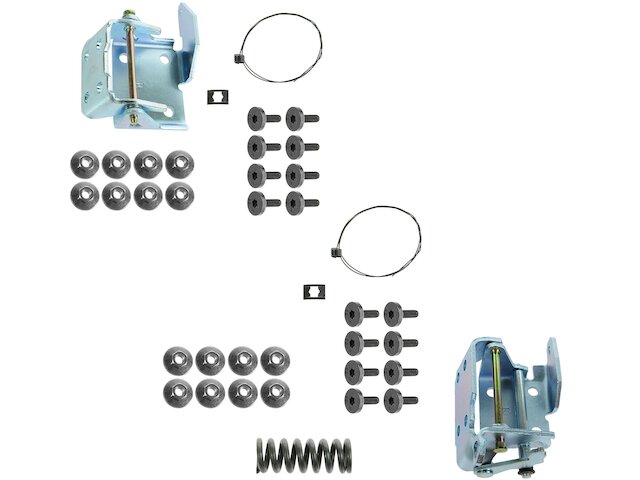 Door Hinge Pin and Bushing Kit 2 Piece Set - 1988-1999 Chevrolet K1500 - DIY Solutions 3384-07939619