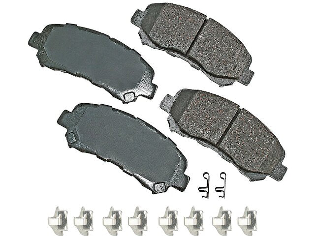 Front Brake Pad Set - 2010-2013 Suzuki Kizashi 2.4L 4-Cylinder - Akebono 96139-07944949