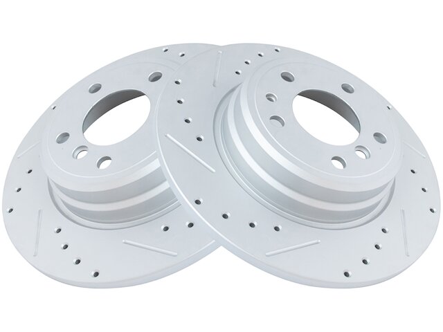 Rear Brake Rotor Set 2 Piece - 1994-2001 BMW 740iL - TRQ 1121-07948259