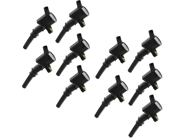Ignition Coil Set 10 Piece - 1999-2019 Ford E350 Super Duty 6.8L V10 - TRQ 137342-07958786