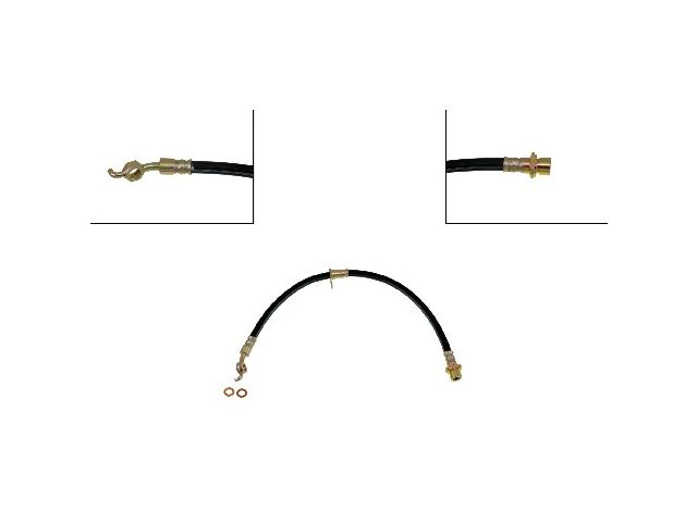 Rear Left Brake Hose - 2009-2012, 2016 Toyota Venza AWD - Dorman 138415-07963468