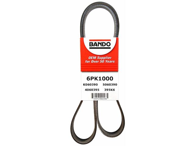 Accessory Drive Belt - 2012-2018 BMW 320i Sedan 2.0L 4-Cylinder - Bando 119592-07963521