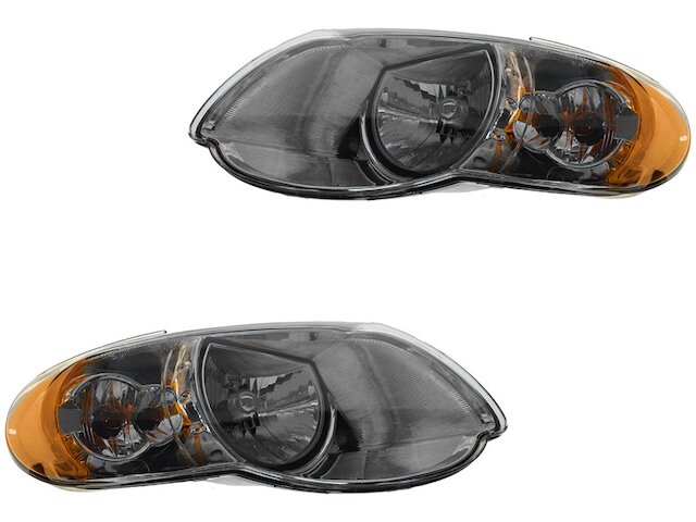 Headlight Assembly - Set of 2 - 2005-2007 Chrysler Town and Country - DIY Solutions 18230-07968018
