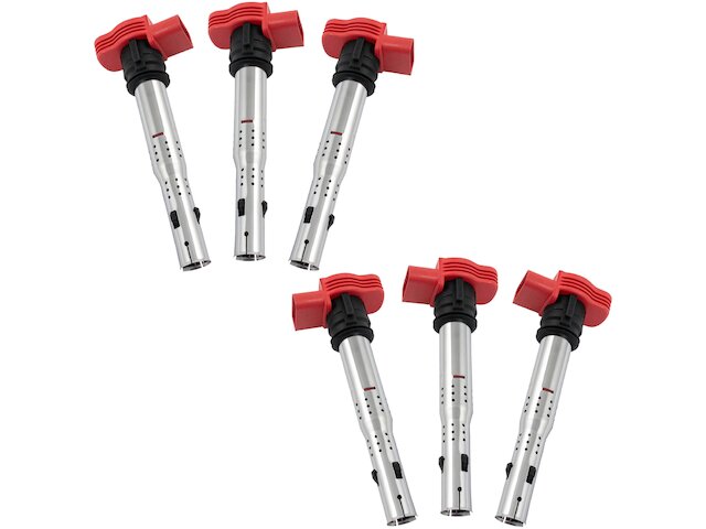 Ignition Coil Set 6 Piece - 2010-2016 Audi S4 - TRQ 95918-07970496