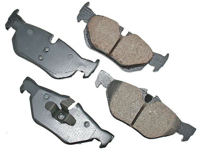 Rear Brake Pad Set - 2007-2013 BMW 328i 3.0L 6-Cylinder - Akebono 19124-07970506