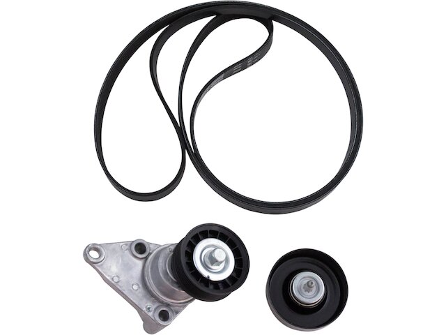 Serpentine Belt Drive Component Kit - 2003-2006 GMC Yukon 5.3L V8 FLEX - DIY Solutions 4305-07981611