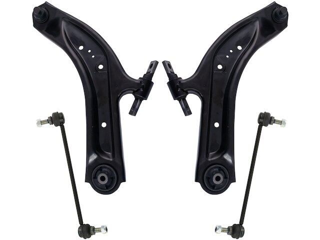 Front Control Arm Ball Joint Sway Bar Link Kit 4 Piece - 2017-2019 Nissan Rogue Sport - TRQ 143122-07983626