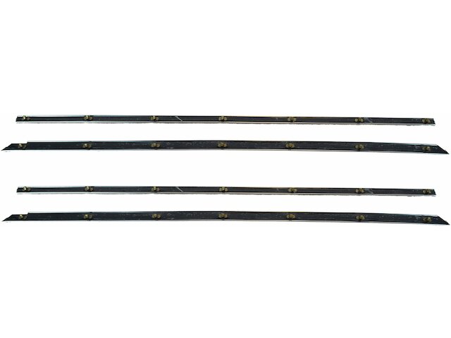 Door Window Belt Weatherstrip 4 Piece Set - 1965-1966 Ford Mustang - DIY Solutions 15190-07984226