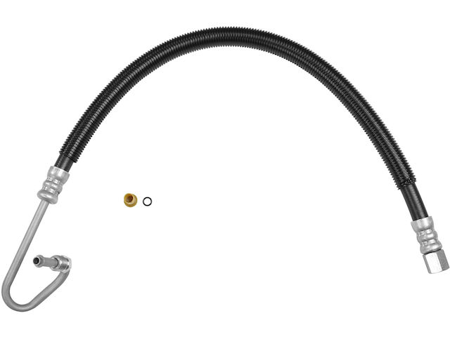 Hydroboost To Gear Power Steering Pressure Line Hose Assembly - 1998-2002 Dodge Ram 1500 - Sunsong 1968-07985445