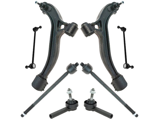Front Control Arm Sway Bar Link Tie Rod Kit 8 Piece - 2001-2004 Dodge Caravan - TRQ 1704-07985457