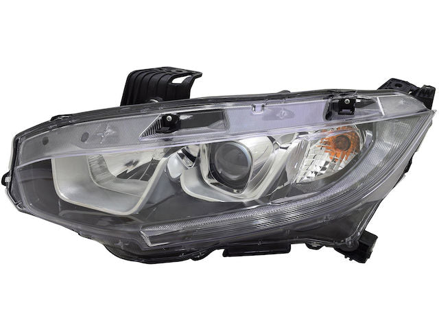 Left Headlight Assembly - 2016-2020 Honda Civic 1.5L 4-Cylinder Turbocharged - TYC 137958-07985498