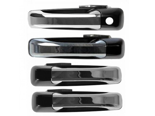 Front and Rear Door Handle Set 4 Piece - 2010 Dodge Ram 2500 Crew Cab Pickup - TRQ 95964-07989628