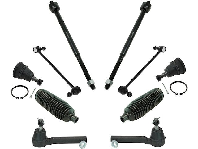 Front Ball Joints Tie Rods Sway Bar Link Kit 10 Piece - 2008-2010 Chrysler Town & Country - DIY Solutions 28819-07993960
