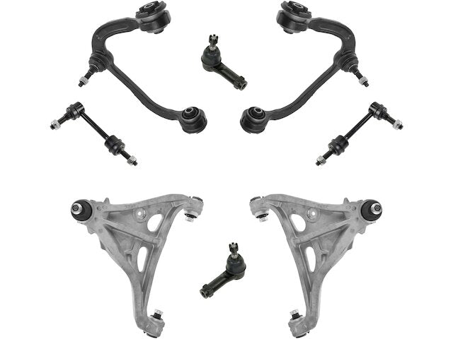 Front Control Arm Sway Bar Link Tie Rod Kit 8 Piece - 2004-2005 Ford F150 4WD - TRQ 17874-07995260