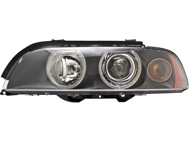 Left Headlight Assembly - 2001-2003 BMW 525i - Hella 1031-05804534