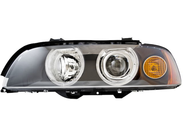 Left Headlight Assembly - 2001-2003 BMW 525i E39 Sedan - Hella 1031-05804535