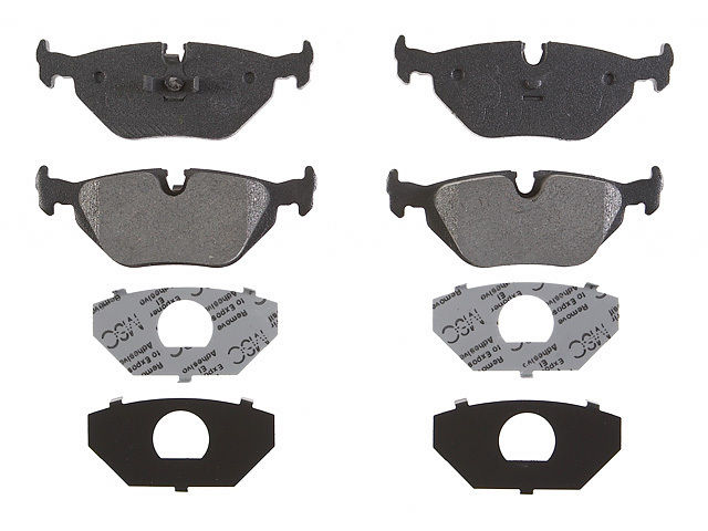 Rear Brake Pad Set - 1993-1994 BMW 740i - Raybestos 1112-05719317