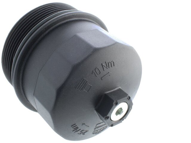 Engine Oil Filter Housing Cover - 2002-2005 BMW 745Li E66 4.4L V8 - Vaico 1131-06238560