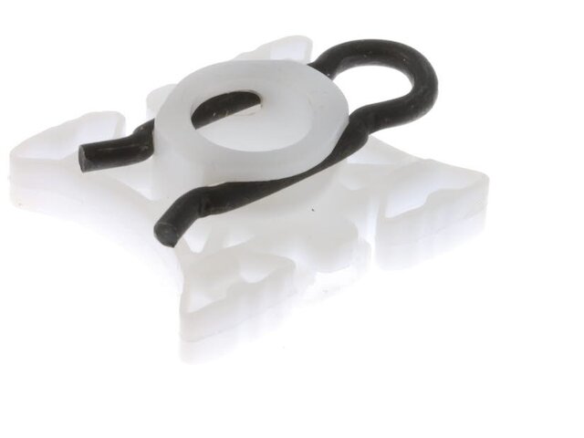 Door Window Lift Rail Sliding Clip - 1995-1999, 2008-2013 BMW M3 - Vaico 1167-06067570
