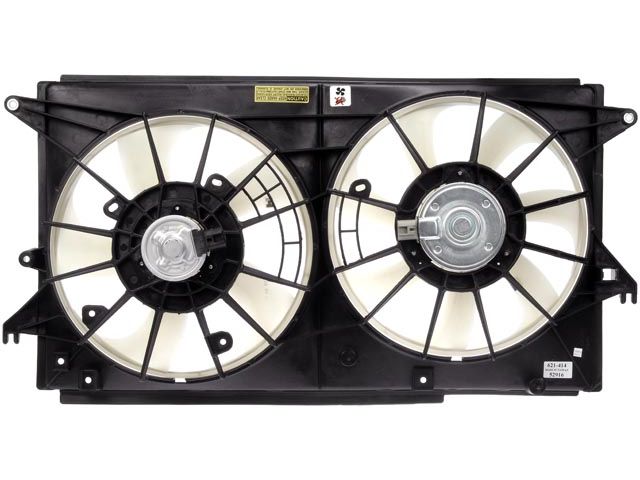 Auxiliary Fan Assembly - 2012-2017 Mazda 5 2.5L 4-Cylinder - Dorman 118420-05445430