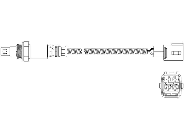 Oxygen Sensor - 2012-2015 Toyota Tacoma 4.0L V6 1GR-FE Naturally Aspirated GAS - Walker 118807-05466206