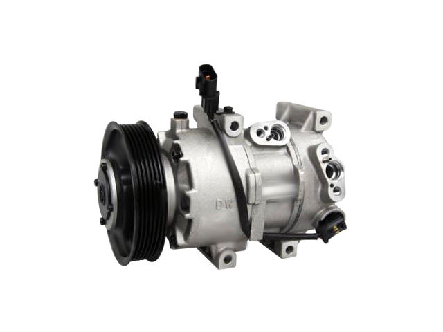A/C Compressor - with DVE12 Compressor and Clutch - 2012-2017 Kia Rio - Four Seasons 119471-05511665