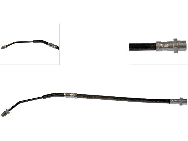 Rear Left Brake Hose - 2003-2008 BMW Z4 - Dorman 1196-05506344