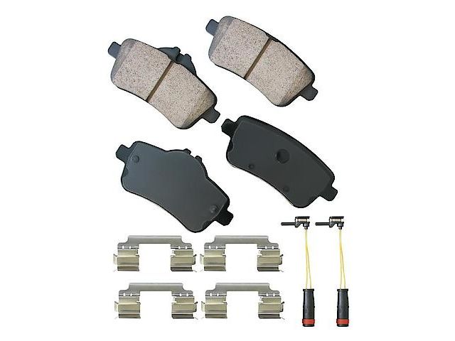 Rear Brake Pad Set - 2013-2016 Mercedes GL450 - Akebono 119697-05774298