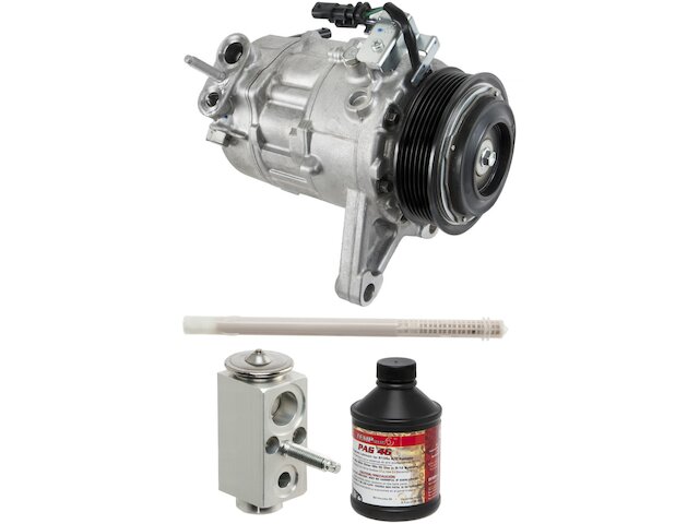 Front A/C Compressor Kit - 2013-2017 Chevrolet Traverse - Four Seasons 119722-06083183