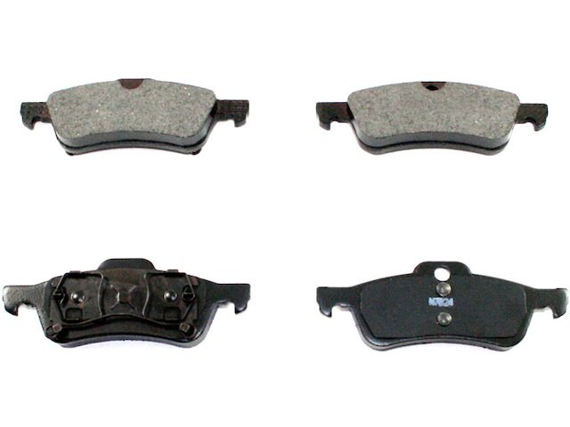 Rear Brake Pad Set - 2002-2008 Mini Cooper Convertible 2-Door - DuraGo 1201-06003448